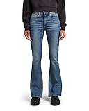 Skinny Flare Fit G-STAR RAW, Damen 3301 Flare Jeans, Blau (Faded Cascade C052-C606), 29W / 30L