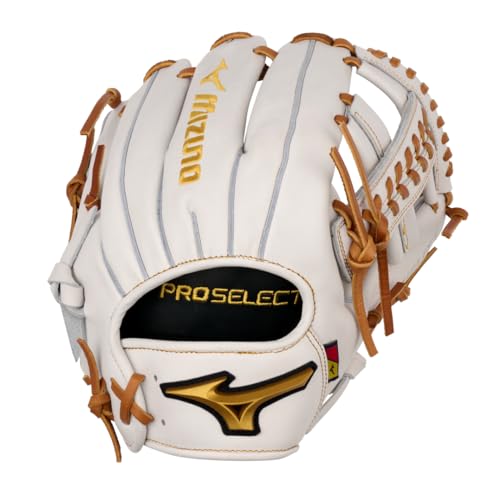 Gant de balle Mizuno Pro Select femme en cuir premium pour softball