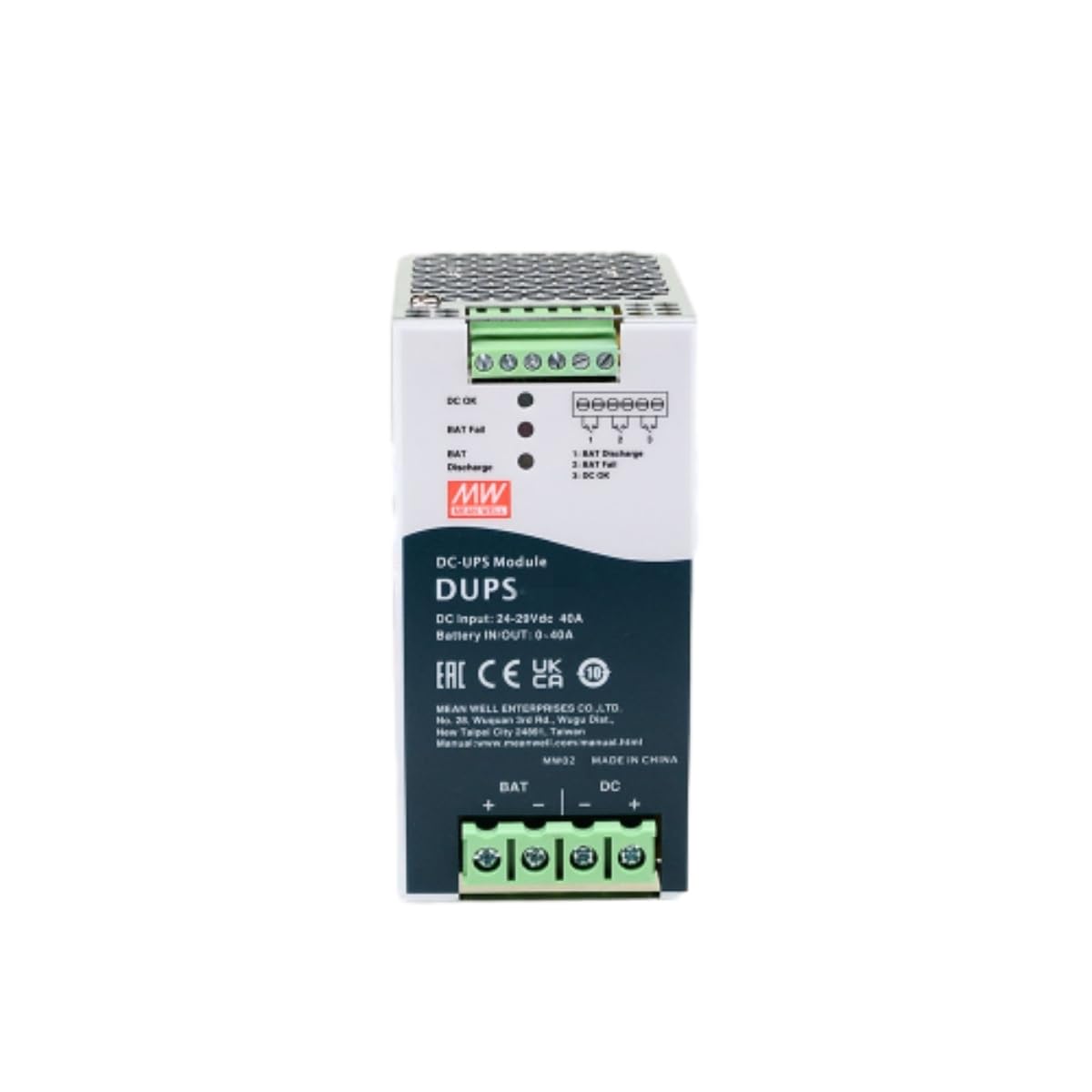 Fuente de alimentación conmutada Mean Well DUPS DUPS40 0-40 A