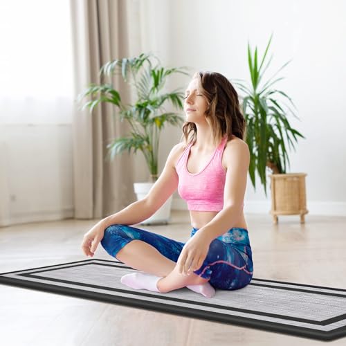 image for Mattitude Kitchen Mats Set of 2 Cushioned 0.47 inch Kitchen Rugs Non-S