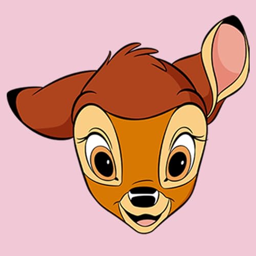 Image of Disney Girl's Bambi Face Portrait T-Shirt