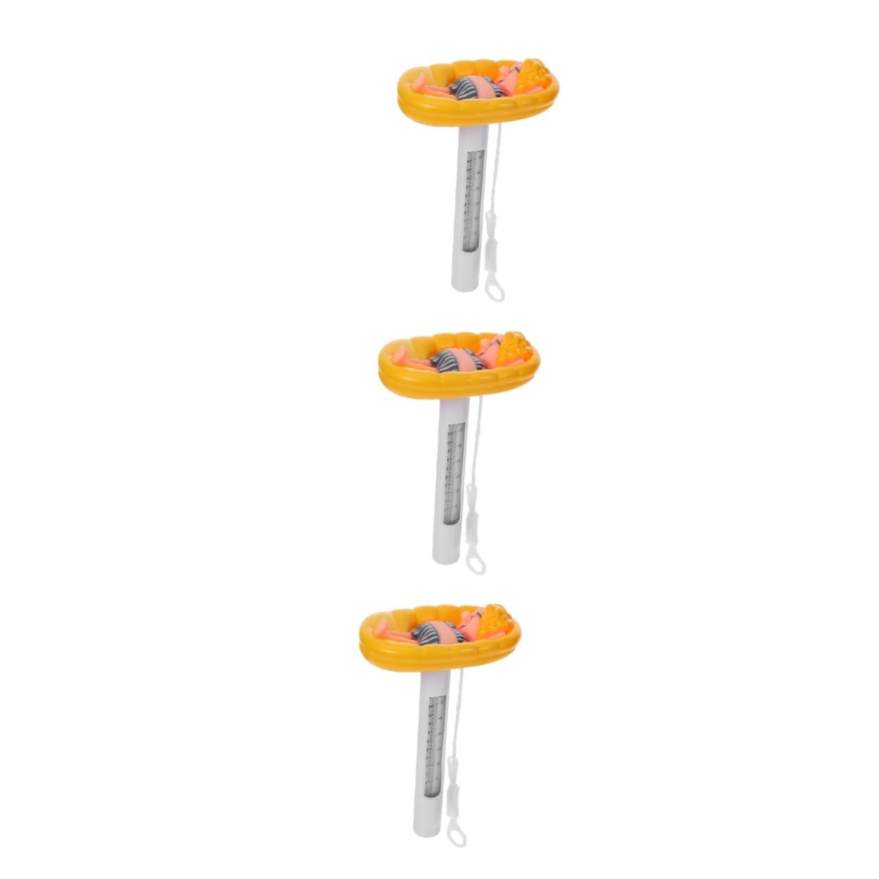 HEMOTON 3 Pièces Thermomètre Flottant Design Cartoon Mesure Rapide de Température de Eau pour Spa Aquarium