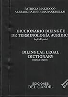 Diccionario Bilingue De Terminologia Juridica (Ingles-Español & Spanish-English) 9871096097 Book Cover