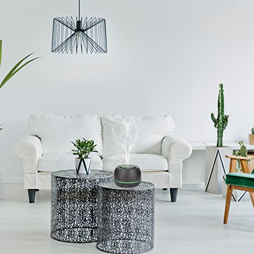 Seedseel 300Ml Aroma Essential Oil Diffuser,8 Hours Wood Grain Cool Mist Aromatherapy Diffuser With Remote Control,Usb-C Power Cable,Timer, 7 Color Light Changing.scent Air Humidifier For Home,Bedroom #TOP4