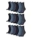 Produktbild PUMA unisex Sportsocken Tennissocken Kurzschaft Short Crew 231011001 18 Paar, Farbe:Blau, Menge:18 Paar (6x 3er Pack), Größe:43-46, Artikel:-460 denim blue