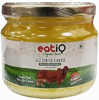 eatiQ Organic Foods - ORGANIC A2 DESI GHEE 300ML