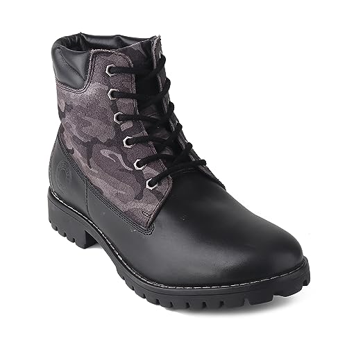 Image of Red Chief Leather Casual Boots for Men