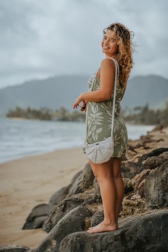 Roxy Women's Crossbody Bag | Crochet | Woven |Everyday | Sustainable | Chips and Guacamole4