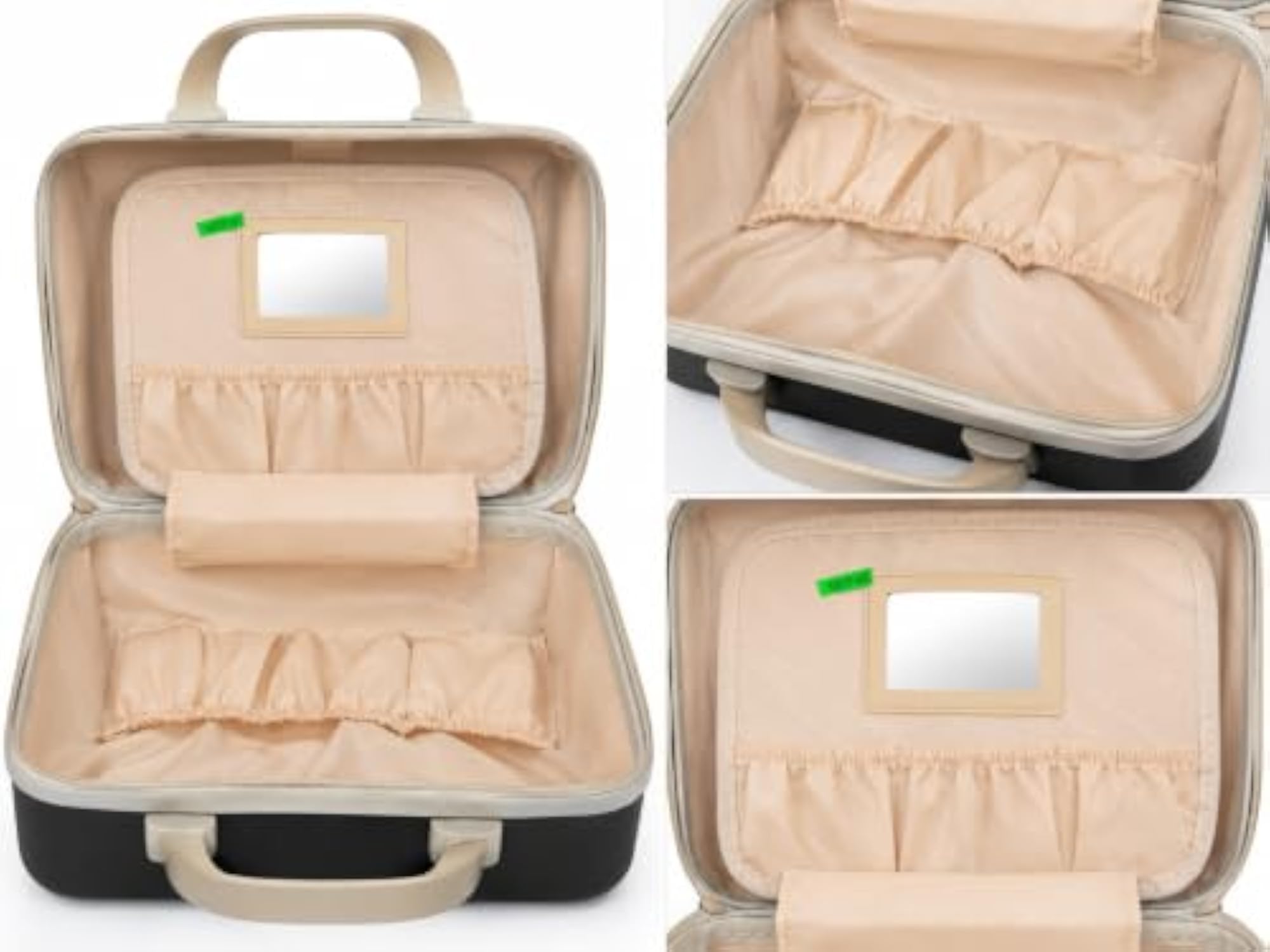 Hard Shell Makeup & Cosmetic Organizer Case for Travel