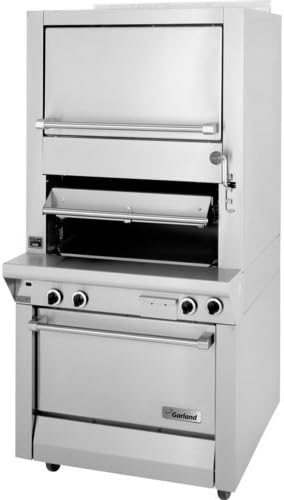 Amazon.com: Garland (M100 X SM Master Series Gas Single Deck Broiler con  acabado Base de almacenamiento y horno : Industrial y Científico