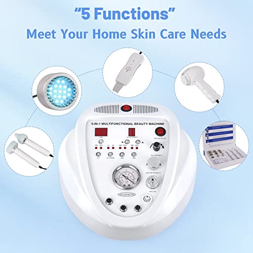 5 In 1 Micro Diamondermabrasion Machine, Mcwdoit Facial Machine 68Cmhg Professional Home Use Skin Care #TOP2