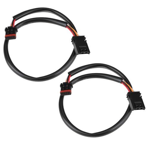 EMSea 2 Stück Motorrad Blinker Kabelbaum 72908-11 72907-11 Kompatibel mit Har-ley Davidson ab 2016