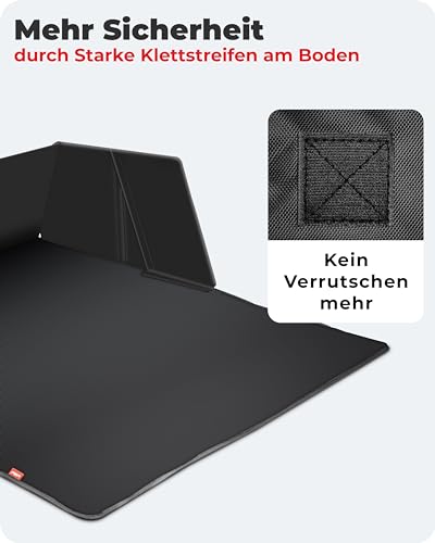 achilles Kofferraumschutz mit Seiten- und Ladekantenschutz, Kofferraumwanne, Auto Kofferraum Schutzmatte für Hunde, Kofferraummatte, universal