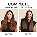 JVN Complete Instant Recovery Leave-In Anti Frizz Serum, Repairs Hair and Protects Against Heat Damage, Smoothing Serum for All Hair Types, 3.4 Fluid Ounces
