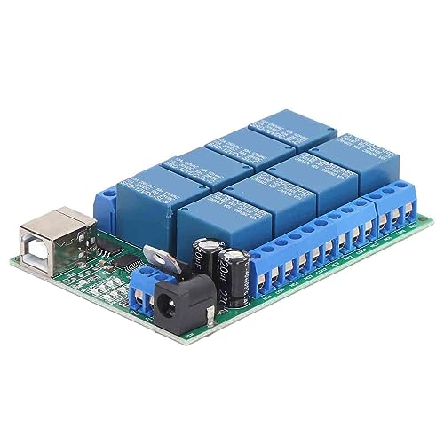 Module de relais UART DC 12V 8 canaux avec 6 modes de commande pour automatisme industriel - 3