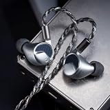 Letshuoer Astralis 15,5 mm planarny przetwornik membranowy 5. generacji, monitory douszne Hi-Fi, przewodowe słuchawki douszne HiFi, planarne IEMS z odłączanym posrebrzanym kablem miedzianym dla