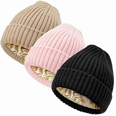 3 Pcs: Khaki, Pink, Black