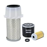 Engine Service Maintenance Filter Kit Fit for John Deere 650 750 Compact Tractor 2T80 3T80
