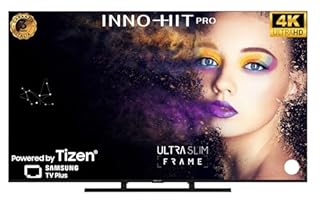 INNO-HIT Smart TV IH65UHTZN TV 65" 4K UHD Powered by OS TIZEN,BorderLess,Dolby Vision,Dolby Audio,HDR10,Magic Remote,[Classe di efficienza energetica G]