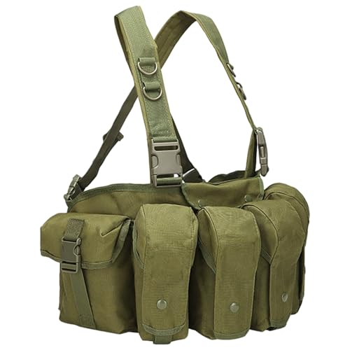 Plate-forme de poitrine harnais J imperméable avec gilet multi-poches résistant