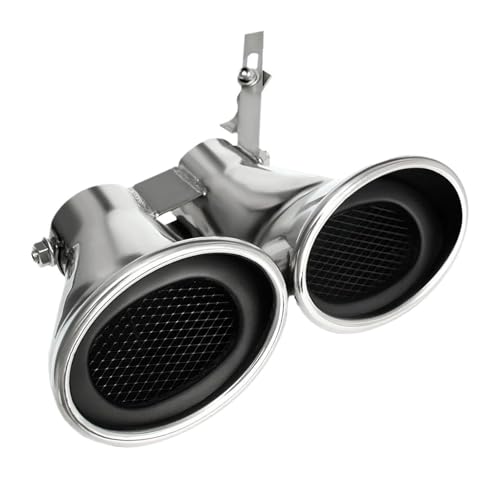Para Mercedes Clase C C240 ​​C320 W203 2001-2006 Embellecedores Para Silenciador Escape Trasero Acero Inoxidable Tubo Escape Coche