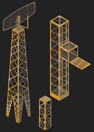 Mercury 9 Rocket Model Kit Photoetch Set