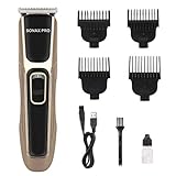 Hair Clippers for Men Professional Cordless Electric Clipper Haircut Beard Hair Trimmer Kit USB...