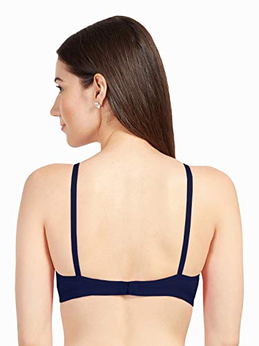 Image of SONARI Omania Womens Non-Padded Cotton Polyester Bras - Solid, Non-Wired, Medium Coverage, Hand Washable (Pack of 2)