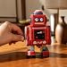 Imagen de Aymzbd Juguete Robot Metal, Diseño Robot, Rojo
