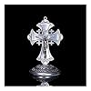 Auto Sieraden Christus Cross Figuur Standbeeld Jezus Christelijke Decoratie Board Decoratie Jezus Kruis Ornament Jezus (Metalen kleur: 0015)