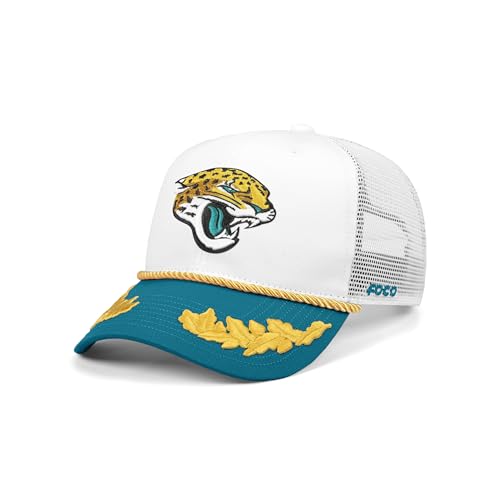 FOCO Jacksonville Jaguars NFL Captains Trucker RF Cap