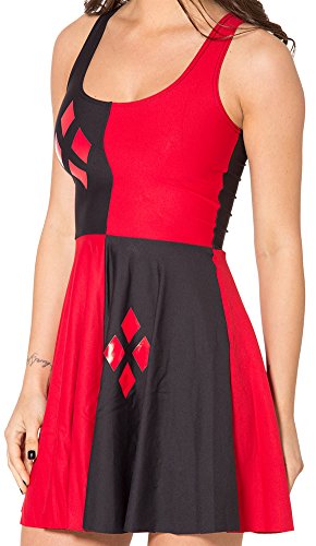 Image of Sister Amy Printed Elastic Sleeveless Shaping Breathable Camisole Skater Dress