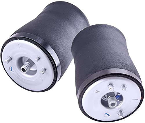 maXpeedingrods Par de Bolsa de Aire Suspensión Trasera para BMW X5 (E53) 2000-2006, Resorte de Amortiguador de Aire, Muelle de Suspensión Neumática con Caucho Natural 37126750355 37126750356