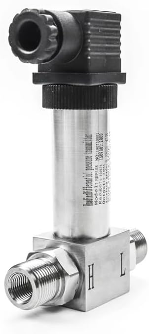 4~20mA Smart Water Differential Pressure Transducer 0~5V Output Liquid Differential Pressure Transmitter Pressure Transmitter(4-20mA ourput,0-0.6Mpa)