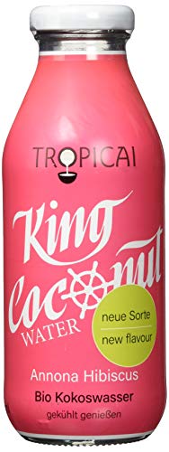 Tropicai King Kokosnusswasser mit Annona-Limettensaft und Hibiskus, 3er Pack (3 x 350 ml) Cover