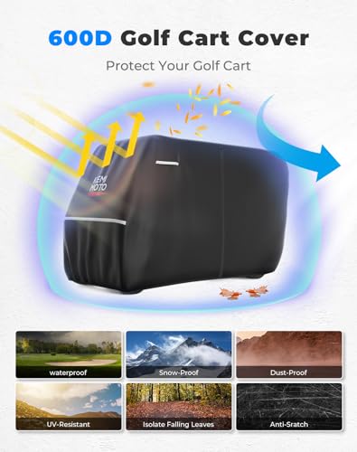 KEMIMOTO 600D 6-Seater Cover