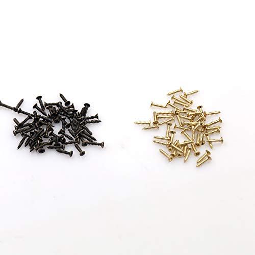 Baumarkt, Eisenwaren,Nagel, Schrauben Befestigungen, Schrauben, Kreuzschlitzschrauben (Gold und Schwarz 1200PCS) - Image 5