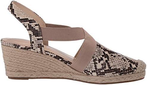 Bandolino Women's Espadrille Wedge Sandal, Brown Multi, 10 | Image 5