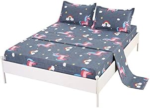 unicorn flannel sheets twin