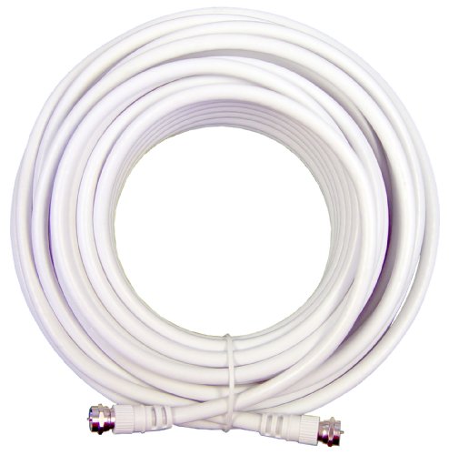 Wilson Electronics 50 ft. White RG6 Low Loss Coax Cable (F-Male to F-Male)