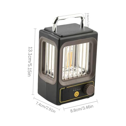 Lanterne extérieure de table pour patio et soirées de camping suspendues - 5