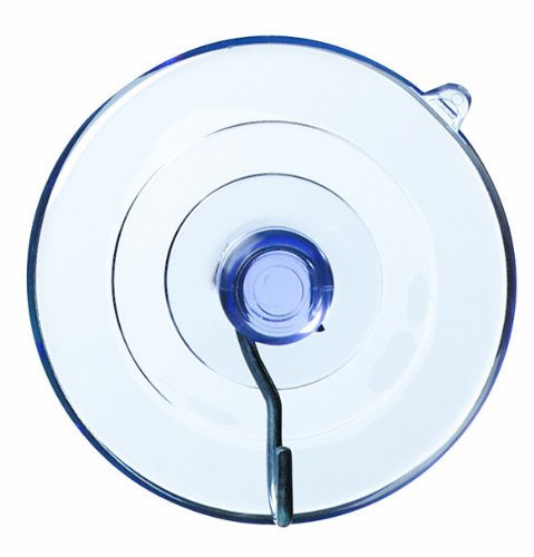 Adams Manufacturing 6000-74-3040 2-1/2-Inch Suction Cup Hook, Large, 2-Pack, 2-1/2 In, 2 Set of 1-pack