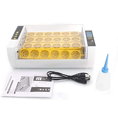 24 Egg Incubator Automatic Turn Hatcher, Home Farm Incubator Brutmaschine mit Temperaturregelung, Digitaler… – Bild 7