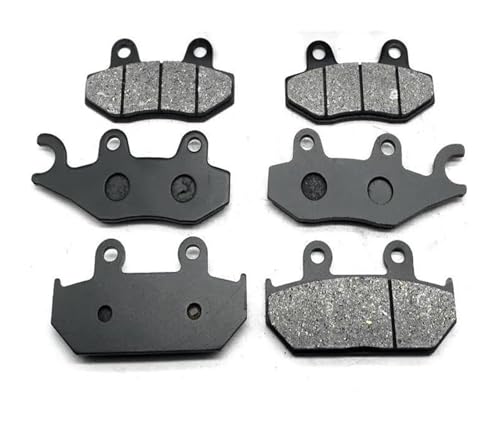 �I�[�g�o�C�p�u���[�L�p�b�h �p �X�Y�L AN400 2007-2010 �o�[�O�}�� 400 ���~�e�b�h ABS 2011-2018 AN �I�[�g�o�C�t�����g���A�u���[�L�f�B�X�N�p�b�h(Rear and Front)