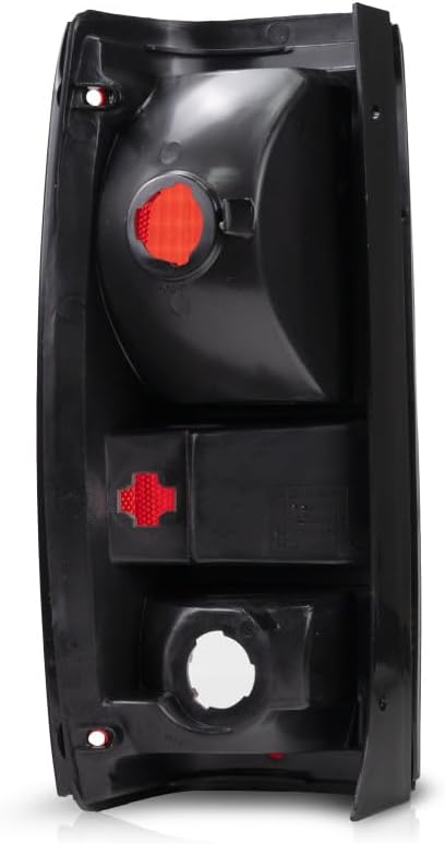 CarLights360 For Chevy Blazer/GMC Jimmy 1983-1994 Tail Light Assembly Unit Passenger Side w/Black Trim GM2801109 | 919680