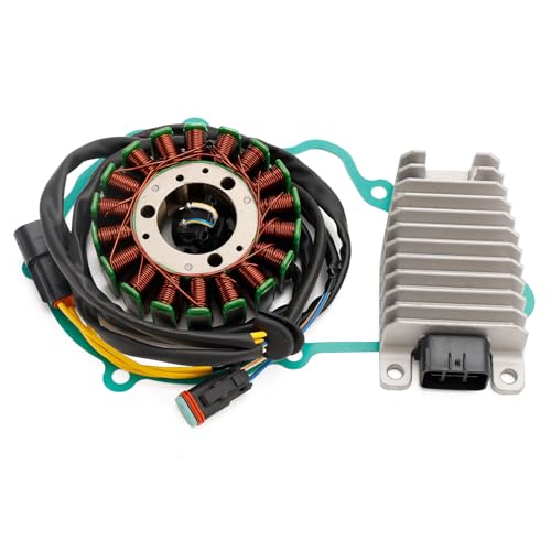 Areyourshop Bobina de estator + retificador regulador + junta para Can-Am DS 450 2008-2015, DS 450 E