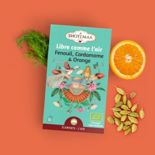 Bio-Kräutertee ohne Koffein – Wohlfühl-Infusion Frei wie die Luft zur Entspannung – Ideal am Abend – Natürliche hochwertige Zutaten