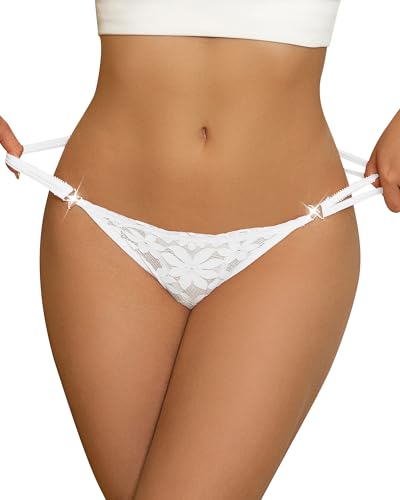 Image of Banamic Sexy Thongs for Women G-String Thongs with Double Straps Panties