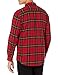 Amazon Essentials Men's Regular-Fit Long-Sleeve Flannel Shirt (Available in Big & Tall), Black Red Yellow Large Plaid, X-Large