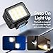 ULANZI DG01 Mini Cube Phone Light Portable LED Camera Light for DJI OSMO Pocket 3 Action Camera Sony zv-e 10 Canon r550,Support Magnetic Attraction & Type-C Charging for ULANZI JJ02 Tripod
